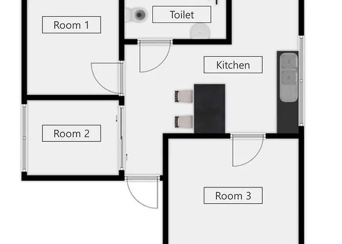 アパート 3 L 3 Beds L Mrt 8 Min L Gwanghwamun